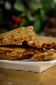 Peanut brittle